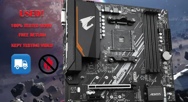 GIGABYTE AORUS ELITE 마더보드, AMD B550 소켓, AM4 DDR4 HDMI 호환, 128GB PCI-E 4.0 M.2