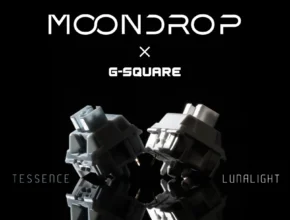 MOONDROP X G-SQUARE 기계식 키보드 스위치, 촉각 텐스, 선형 달 빛 기계식 키보드 스위치