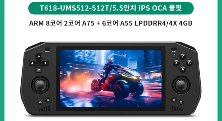 Powkiddy 휴대용 레트로 게임 콘솔, 구글 스토어, 안드로이드 11, Unisoc Tiger T618, 5.5 인치 터치 IPS 스크린, X28