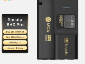 TempoTec Sonata BHD Pro USB C DAC, 헤드폰 앰프 4.4mm 및 3.5mm,PCM384kHz,DSD256,MQA8X,TIDAL, 아이폰, 안드로이드, MacOS, WIN용