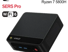 Beelink 게임용 미니 PC, SER5 프로, AMD Ryzen 7, 5800H, DDR4, 16G, 500G, NVME SSD, VS SER6 프로, 7735HS, DDR5, SER5 5560U, 신제품