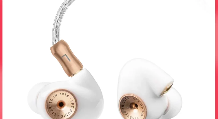 EPZ Q5 유선 이어폰, HIFI 세라믹 탄소 나노 이동 코일, IEM 인이어 모니터, MMCX 분리형 케이블 이어버드, 게임용 헤드셋