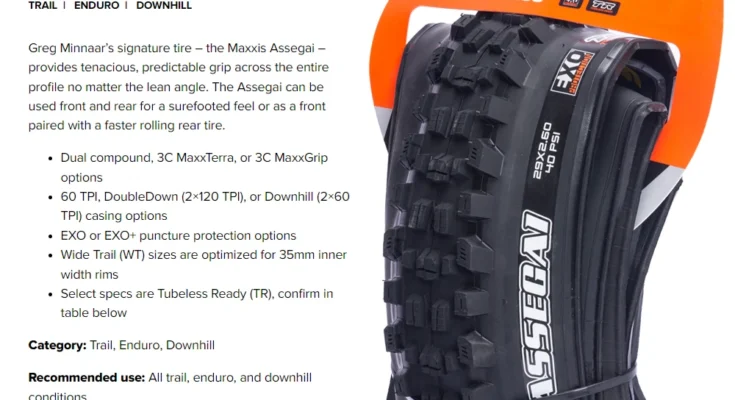 MAXXIS ASSEGAI 다운힐 튜브리스 MTB 자전거 타이어, DH DD 트레일 엔듀로 레이스용 29 인치 타이어, 29 27.5 림, 29x 27.5x