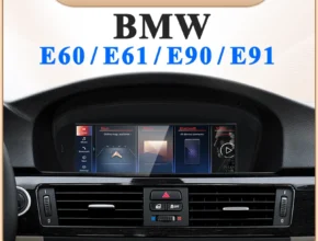 BMW 3/5 시리즈 E60 E61 E90 E91 CCC CIC 차량용 비디오 플레이어, 멀티미디어 스크린 GPS, ID6, ID7, ID8, 안드로이드 자동 카플레이, 2024 신제품