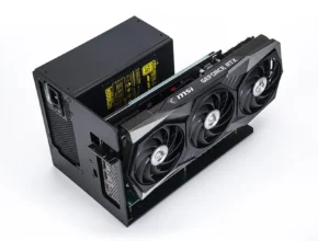 Egpu 썬더볼트 3/4 to pcie 그래픽 카드 외부 브래킷 스탠드, 7900XT/rtx4090 ATX 전원 공급 장치 설치 가능