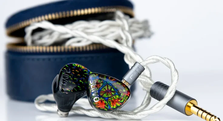 SLIIVO 하이브리드 기술 인이어 헤드폰, Hifi 인이어 모니터, 2 핀 균형 플러그, SL41 MK2 IEM 1DD + 4BA, 10 드라이버